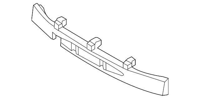 Rear Bumper Finisher - Nissan (62090-1JA0A)