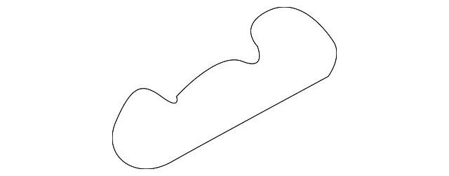 Bumper Cover Spacer - Passenger Side (RH) - Nissan (62094-2J000)