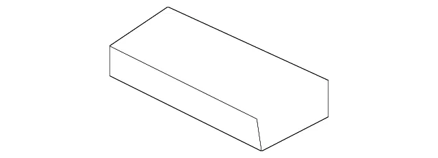 Bumper Cover Spacer - Nissan (62094-6HT0B)