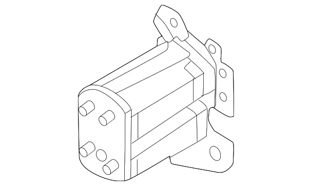 Front Bumper Stay, Right - Nissan (62210-7BA0A)