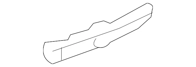 Bumper Cover Bracket - Nissan (62221-ZX10A)