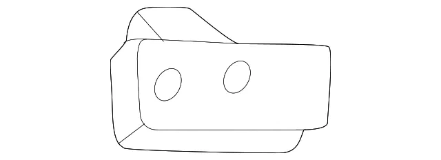 Bumper Cover Bracket - Nissan (62222-6GP0A)