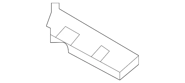 Bumper Cover Bracket - Nissan (62222-6RR0B)