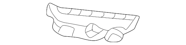 Bumper Cover Bracket - Nissan (62224-5EE0A)