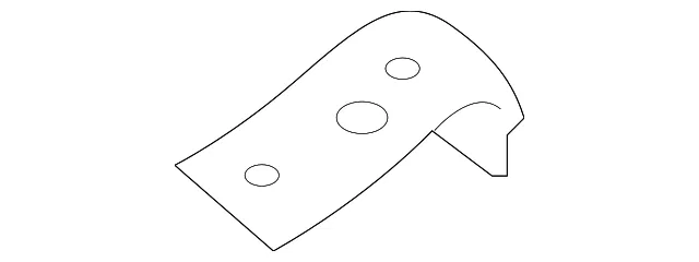 Front Bumper Side Retainer - Nissan (62240-6CA5A)