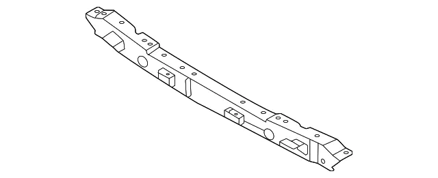 Front Bumper Upper Retainer - Nissan (62240-7BA1A)