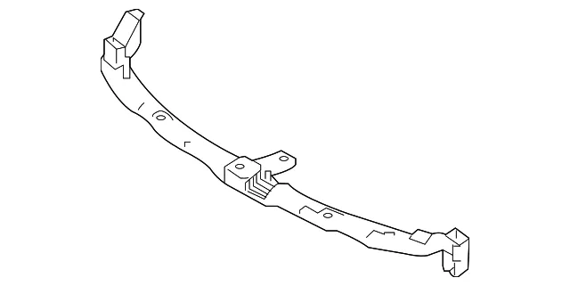 Bumper Cover Brace - Nissan (62240-9HS0A)