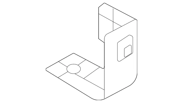 Front Bumper Lower Retainer - Nissan (62242-6LB0A)