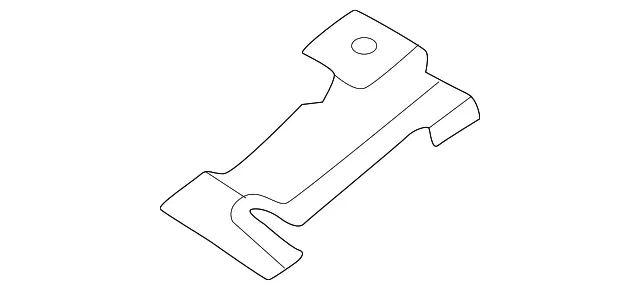 Front Fascia Retainer, Left - Nissan (62245-6LB0A)