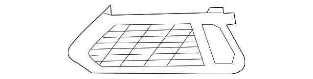 Bumper Cover Spacer Panel - Nissan (62256-9HF0B)