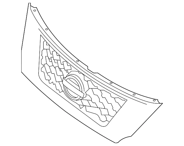 Grille - Nissan (62310-3KY0B)