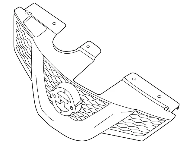 Grille - Nissan (62310-5HA5B)