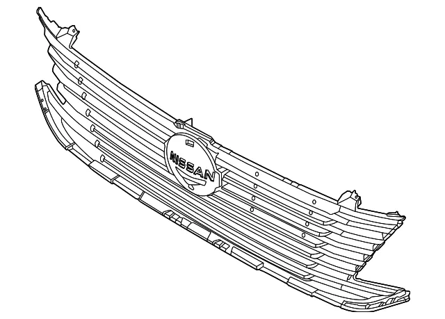 Grille - Nissan (62310-7BA0A)