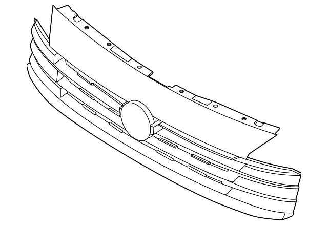 Grille - Nissan (62310-7LG0C)