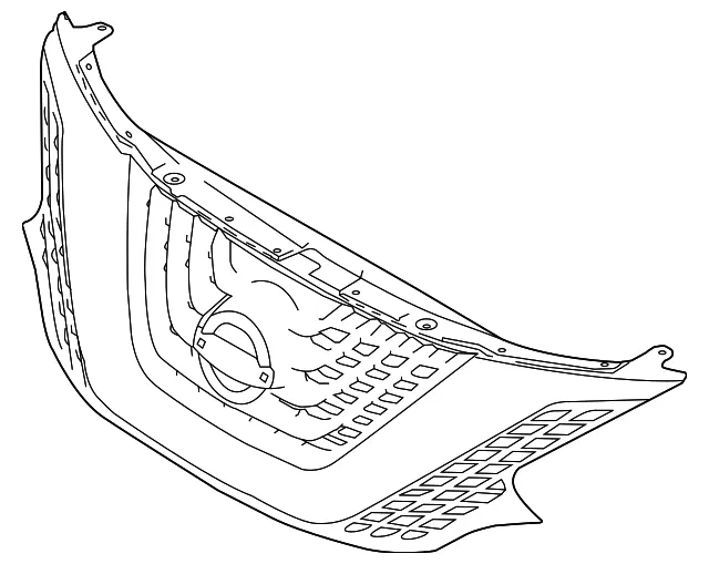 Grille Assembly - Nissan (62310-9UF0D)