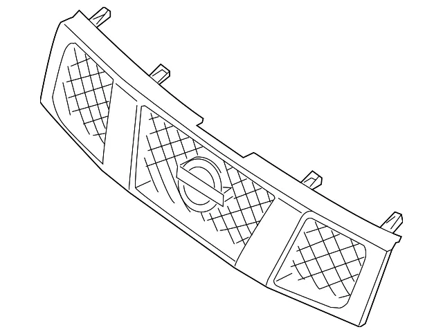 Grille Assembly - Nissan (62310-ZQ30A)
