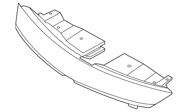 Upper Radiator Grille - Nissan (62322-5MP0A)