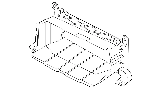 Lower Radiator Grille - Nissan (62323-7LG0A)