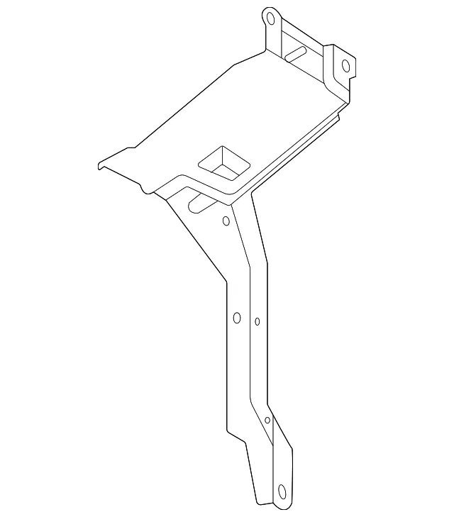 Hood Lock Stay Assembly - Nissan (62550-6GP0A)