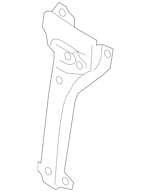 Hood Latch Support - Nissan (62550-CC40A)