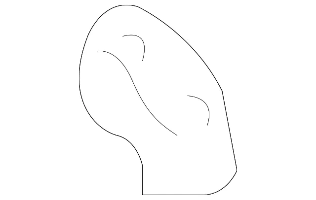 Bumper Bracket - Kia (62590-3E000)