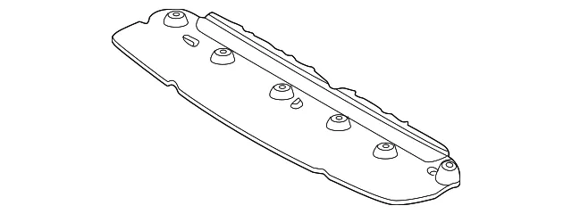 Radiator Support Splash Shield - Nissan (62660-5EE0A)