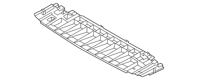 Lower Apron Bracket - Nissan (62663-7BA0A)