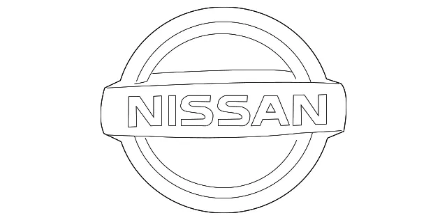 Emblem - Nissan (62890-4NR0A)