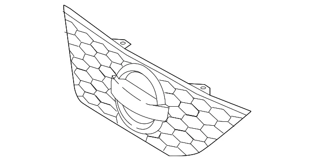 Grille Emblem - Nissan (62890-6MA0B)