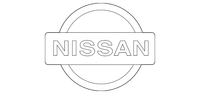 Grille Emblem - Nissan (62890-7FW0B)