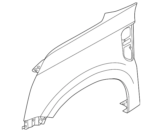 Fender - Nissan (63100-7KA0A)