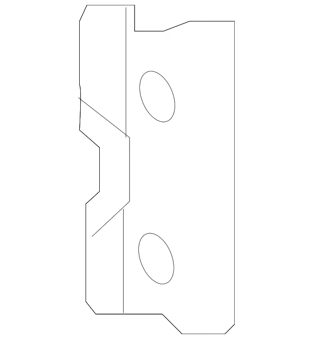 Bumper Cover U-Nut - Nissan (63195-4AL0A)