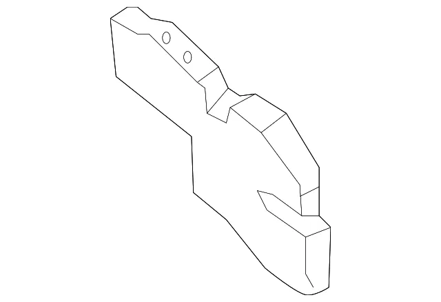Fender Seal - Driver's Side (LH) - Nissan (63821-4AF1A)