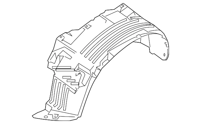 Fender Splash Shield - Nissan (63840-9BT5A)