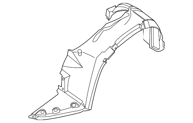 Fender Splash Shield - Nissan (63840-ZX00A)