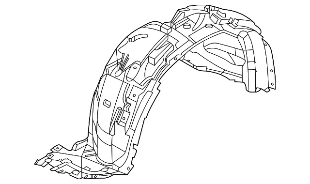 Fender Splash Shield - Nissan (63841-6RC1A)