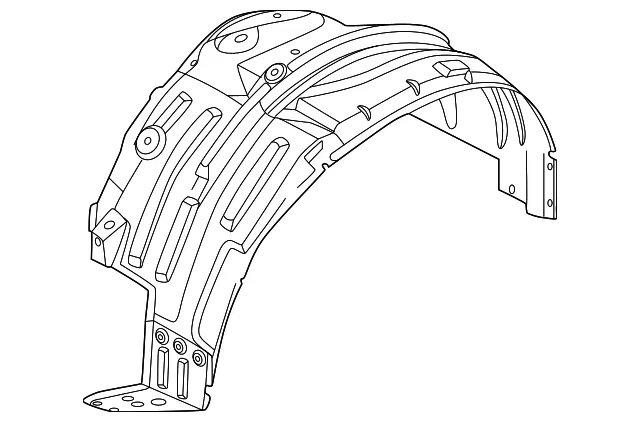 Fender Splash Shield - Nissan (63841-7KA0B)