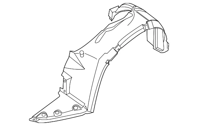 Fender Splash Shield - Nissan (63841-ZX00A)