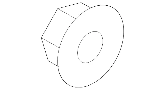 Hinge Cover Clip - Nissan (63848-AQ100)