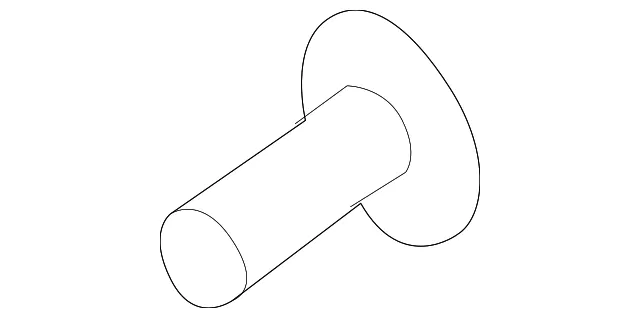 Grille Assembly Screw - Nissan (63849-2W301)