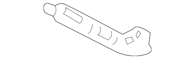Front Fender Protector Extension, Right - Nissan (63864-9HF0A)