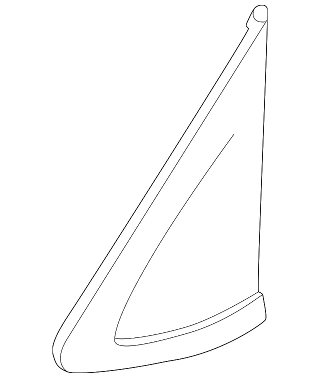 Front Fender Finisher, Left - Nissan (63871-5EF0A)