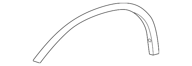 Wheel Opening Molding - Nissan (63873-1YC5A)