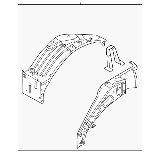 Apron Assembly - Nissan (64101-7JA0A)