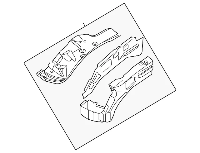 Apron Assembly - Nissan (64101-9BT5D)