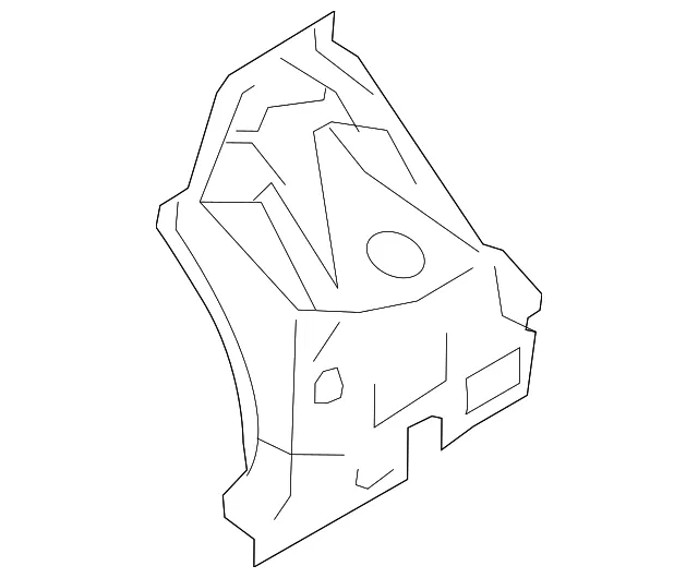Apron Panel - Passenger Side (RH) - Nissan (64120-1EA1A)