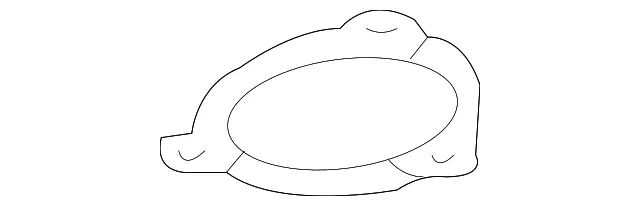 Hood Ledge Gusset, Right - Nissan (64190-1EA0A)