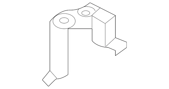 Fender Apron Reinforcement Bracket - Nissan (641E2-6RA1A)