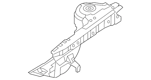 Apron Assembly - Driver's Side (LH) - Kia (64501-2F011)