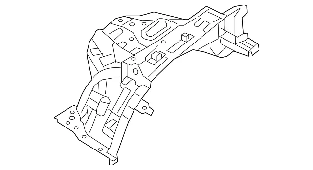 Apron Panel - Driver's Side (LH) - Kia (64501-3T200)